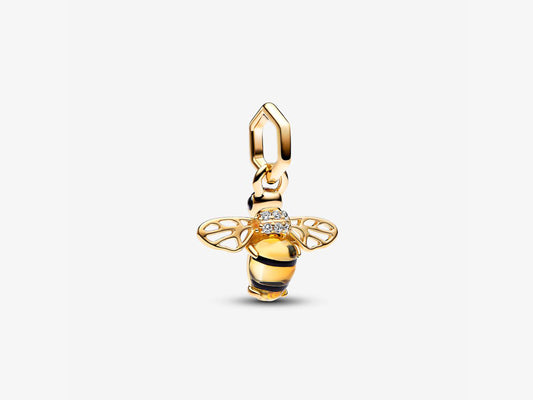 Sparkling Bee Dangle Charm