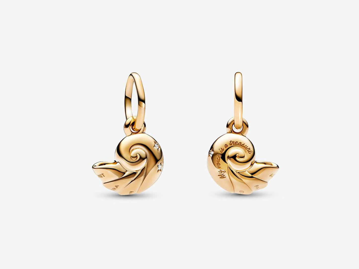 Disney The Little Mermaid Enchanted Shell Dangle Charm