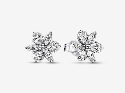 Sparkling Herbarium Cluster Stud Earrings