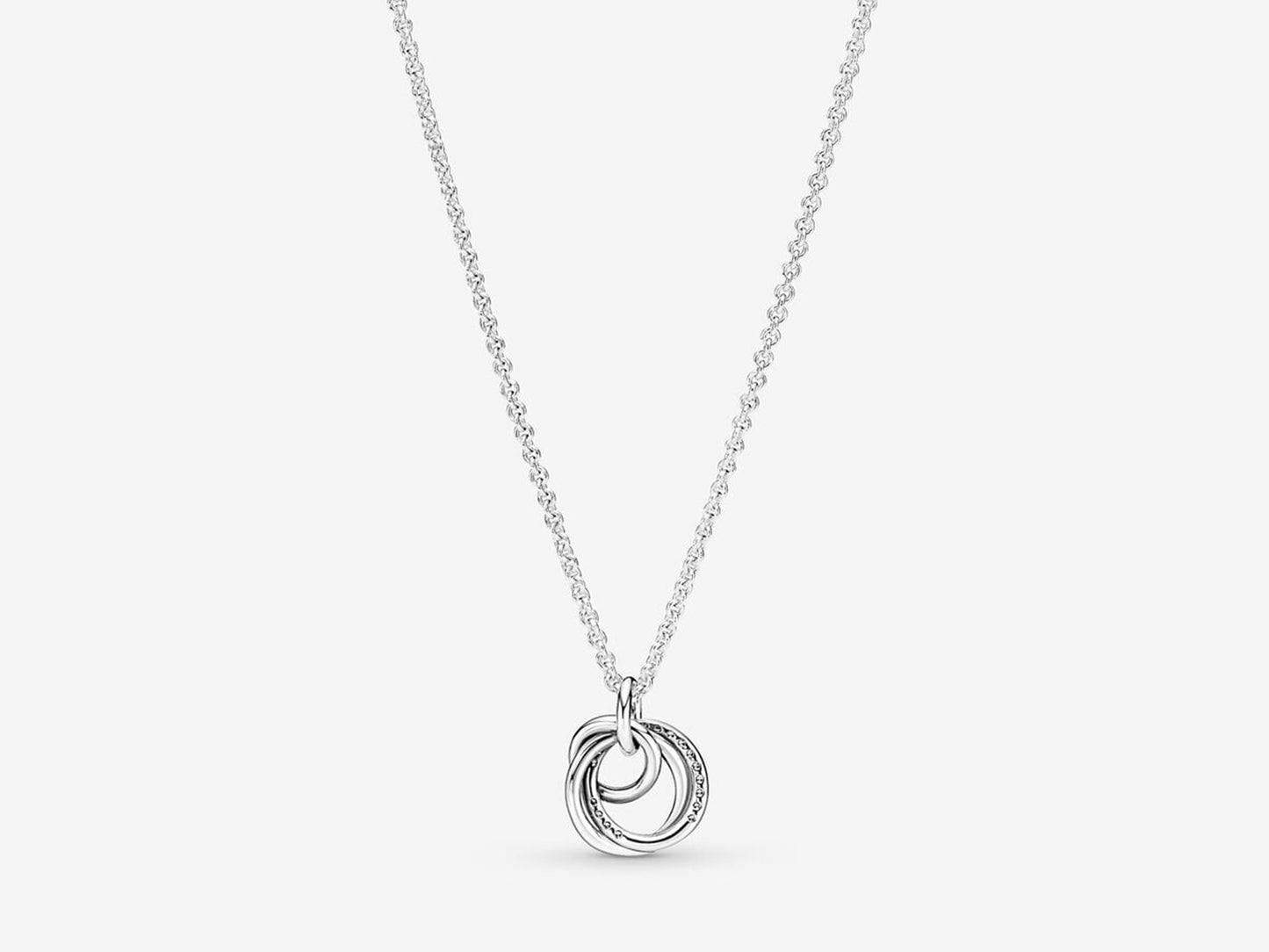 Family Always Encircled Pendant Necklace