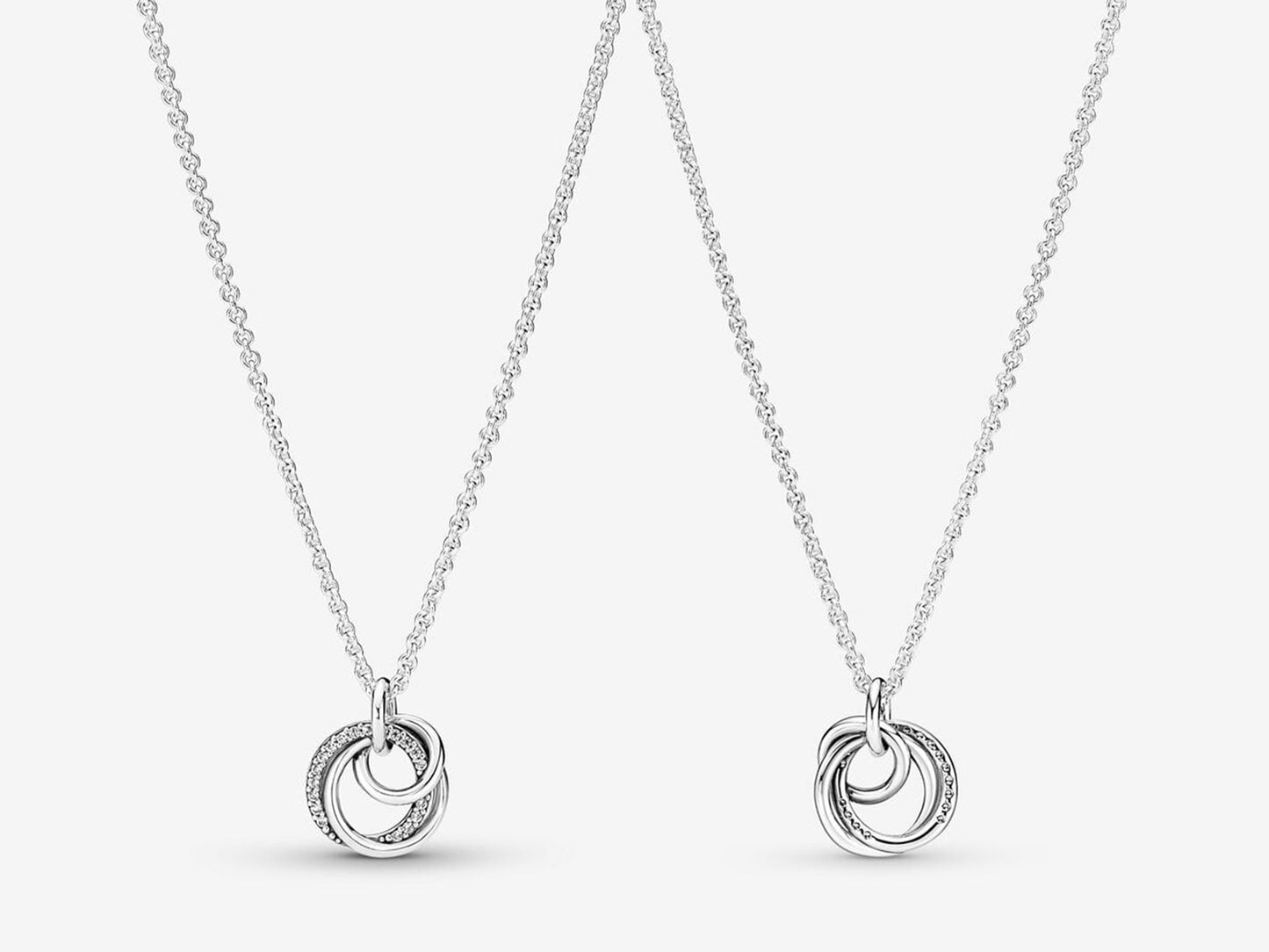 Family Always Encircled Pendant Necklace