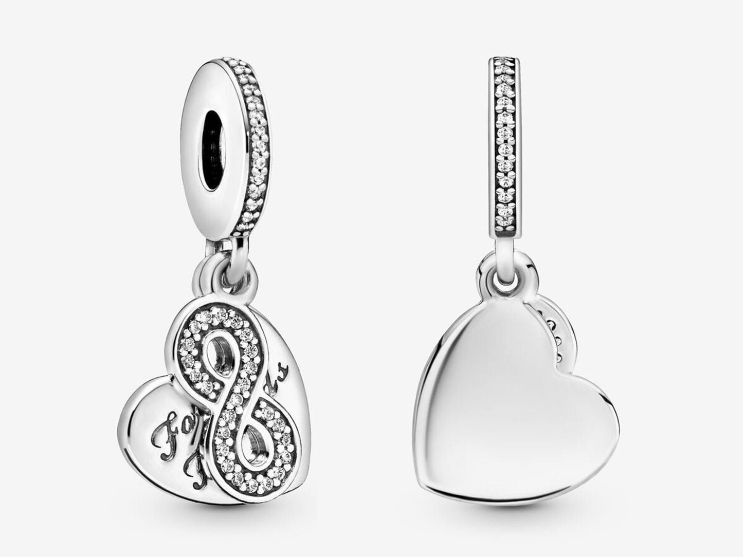 Forever Friends Heart Dangle Charm