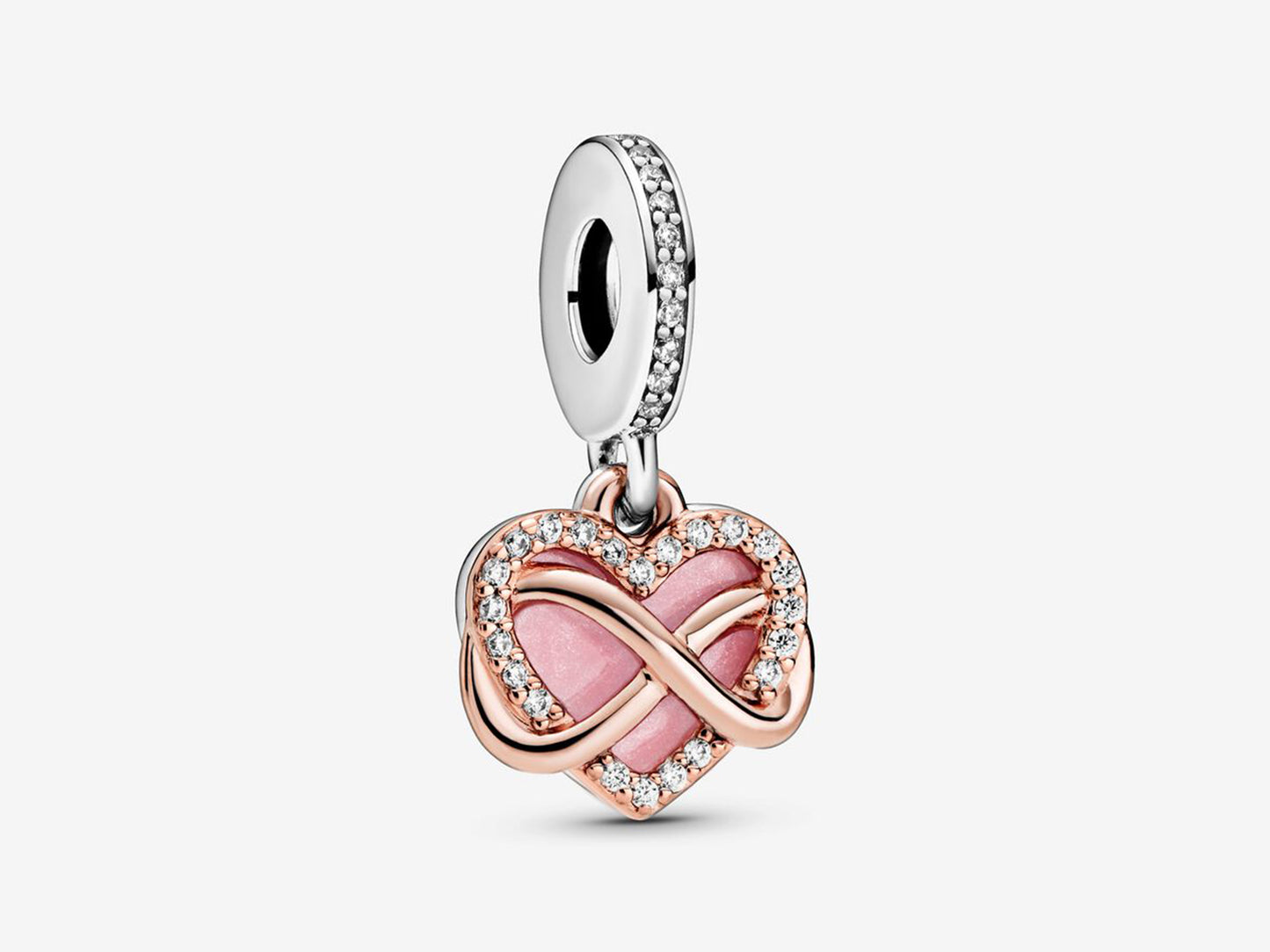 Eternal Love Heart Charm