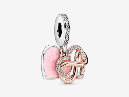 Eternal Love Heart Charm