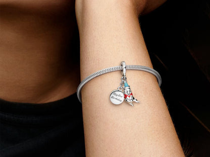 Disney Winnie the Pooh Birthday Dangle Charm