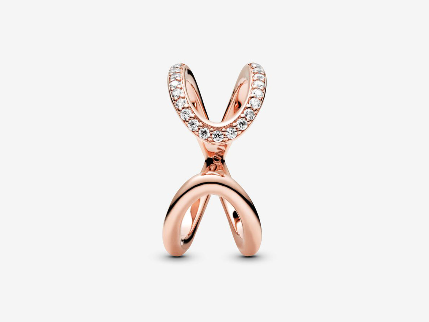 Wrapped Open Infinity Ring