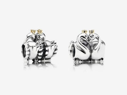 Eternal Swan Embrace Charm