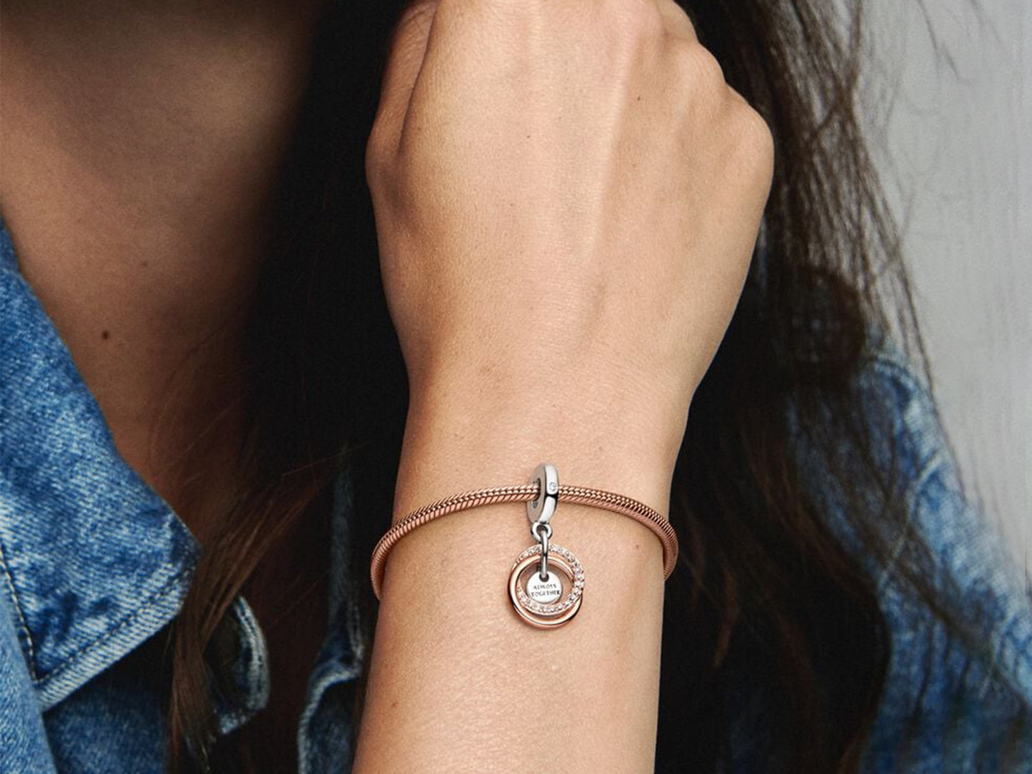 Family Always Encircled Dangle Charm