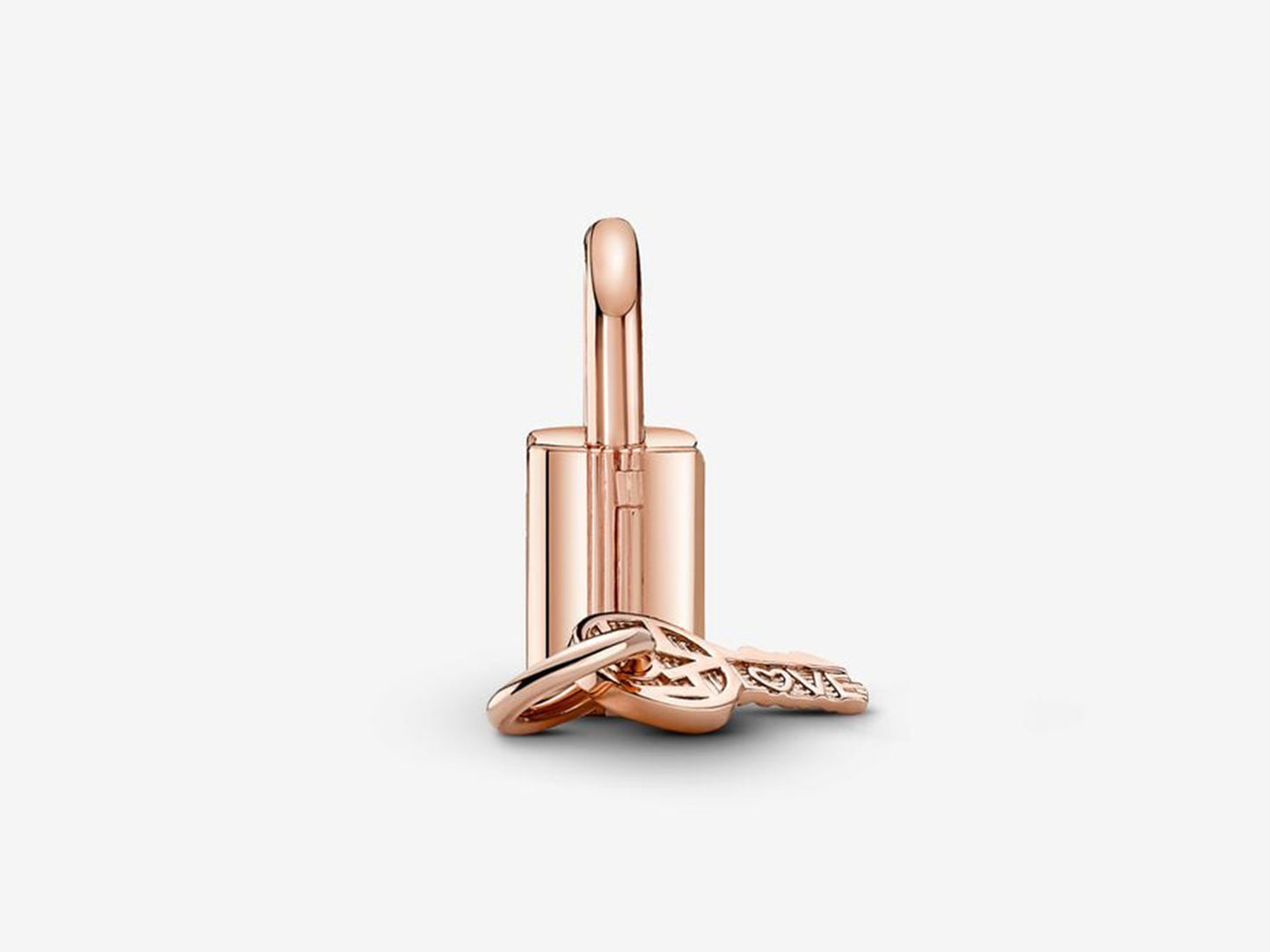 Padlock & Key Dangle Charm