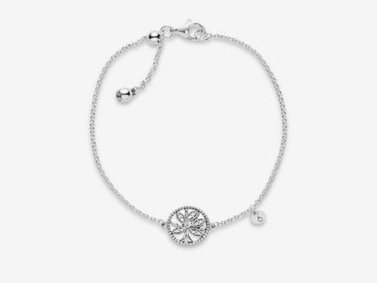 Family Tree Slider Bracelet