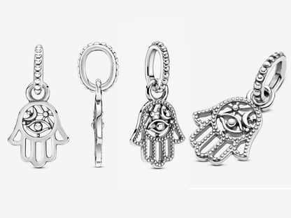 Protective Hamsa Hand Dangle Charm