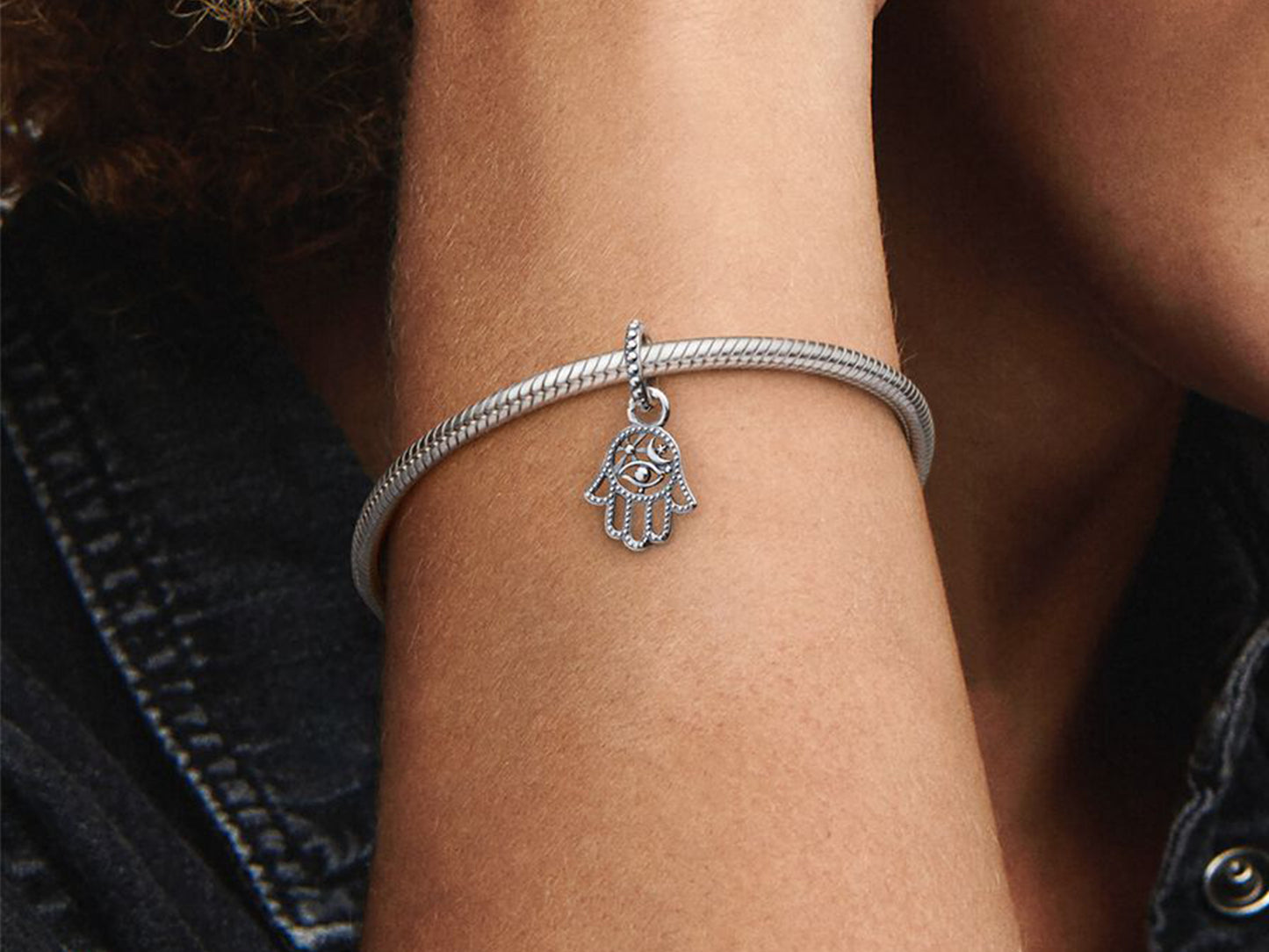 Protective Hamsa Hand Dangle Charm