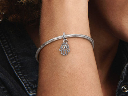 Protective Hamsa Hand Dangle Charm