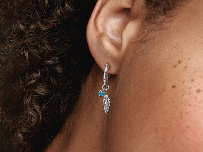 Feathered Love Circlet Earrings