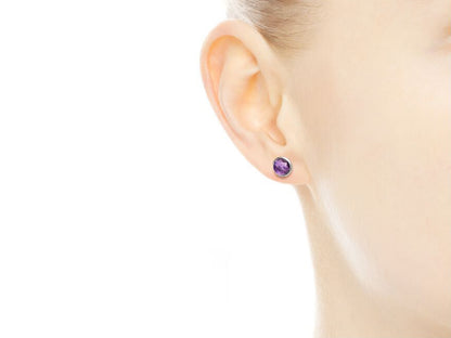 February Stud Earrings