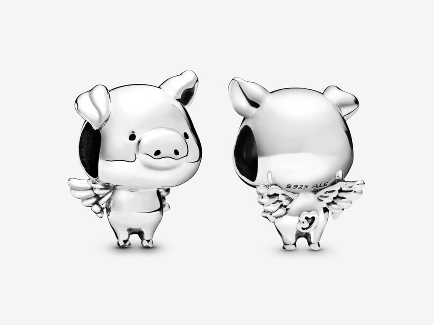 Flying Pig Pip Charm