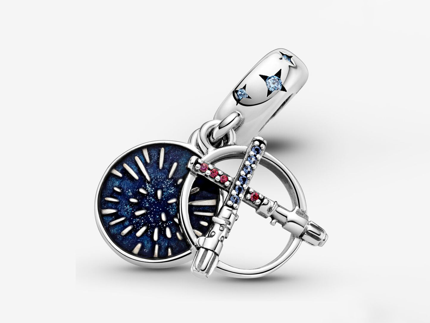 Lightsaber Galaxy Dangle Charm
