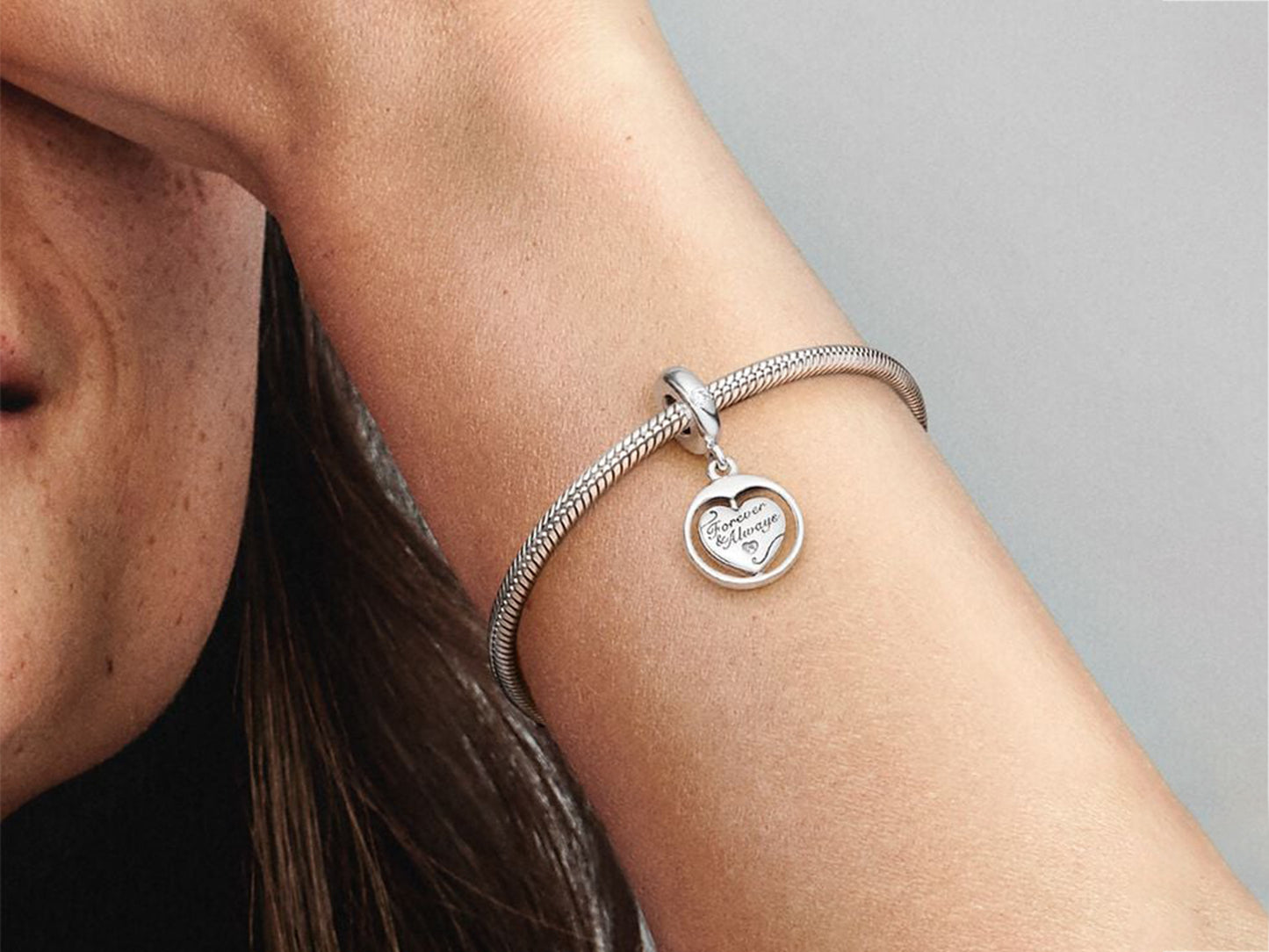 Spinning Forever & Always Soulmate Dangle Charm
