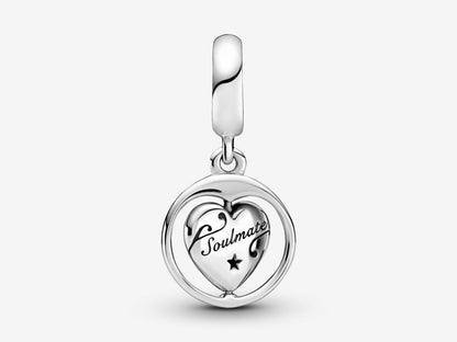 Spinning Forever & Always Soulmate Dangle Charm