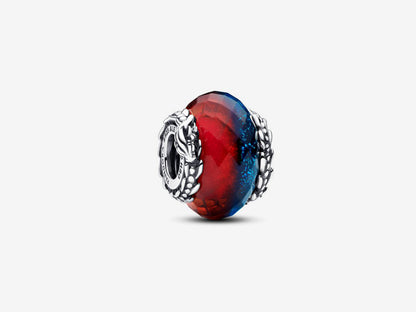 Game of Thrones Ice & Fire Dragons Dual Murano Glass Charm