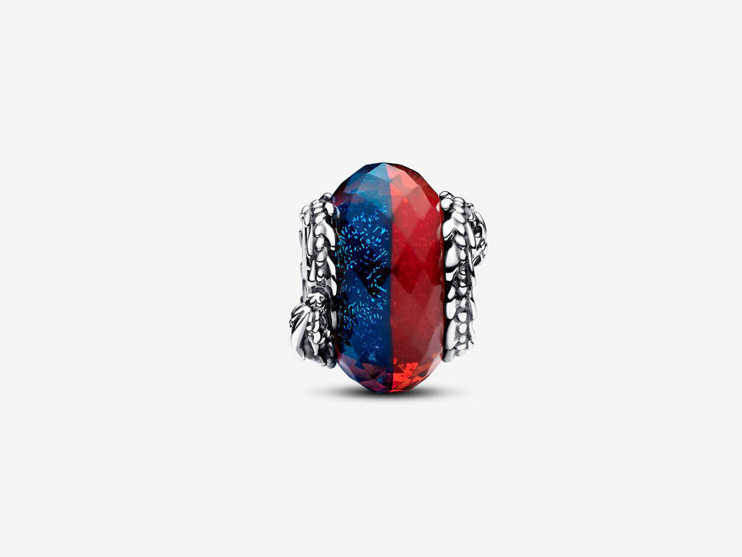 Game of Thrones Ice & Fire Dragons Dual Murano Glass Charm