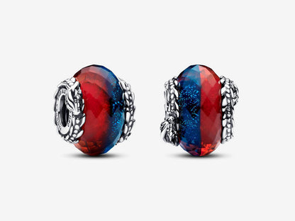 Game of Thrones Ice & Fire Dragons Dual Murano Glass Charm