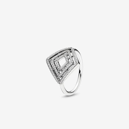 Geometric Brilliance Ring