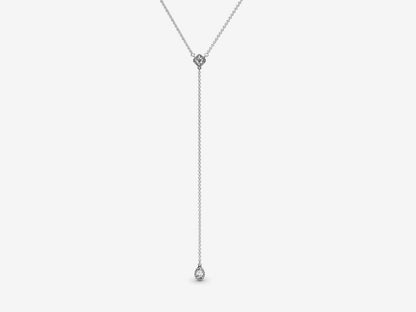 Geometric Y-Necklace Charm