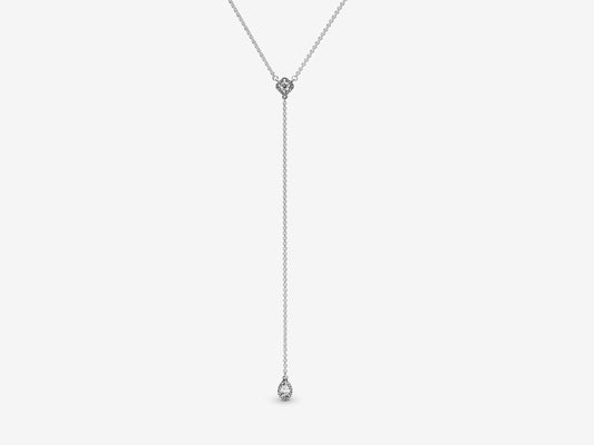 Geometric Y-Necklace Charm