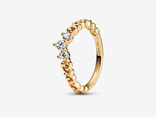 Regal Swirl Tiara Ring