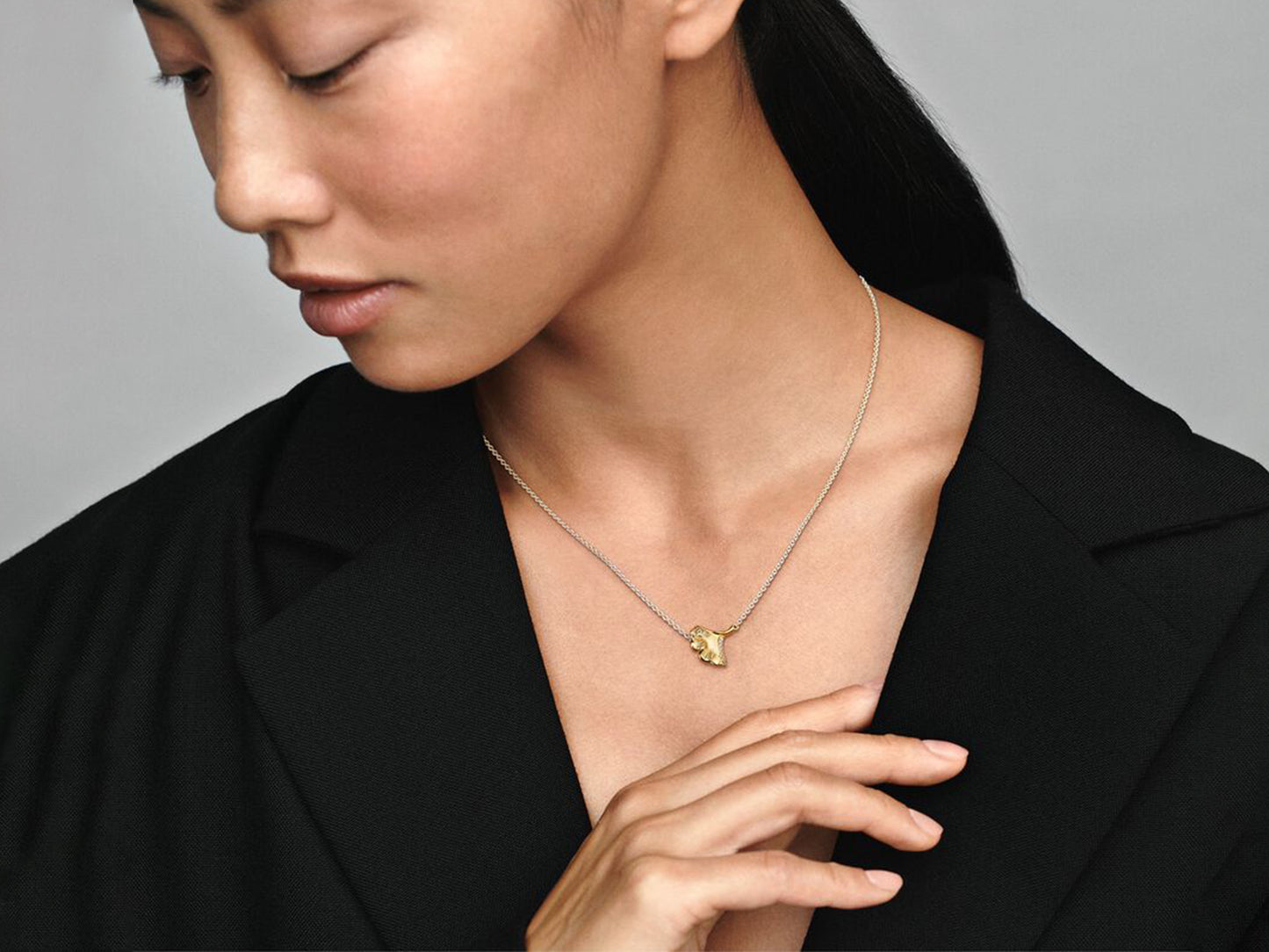 Ginkgo Dance Necklace