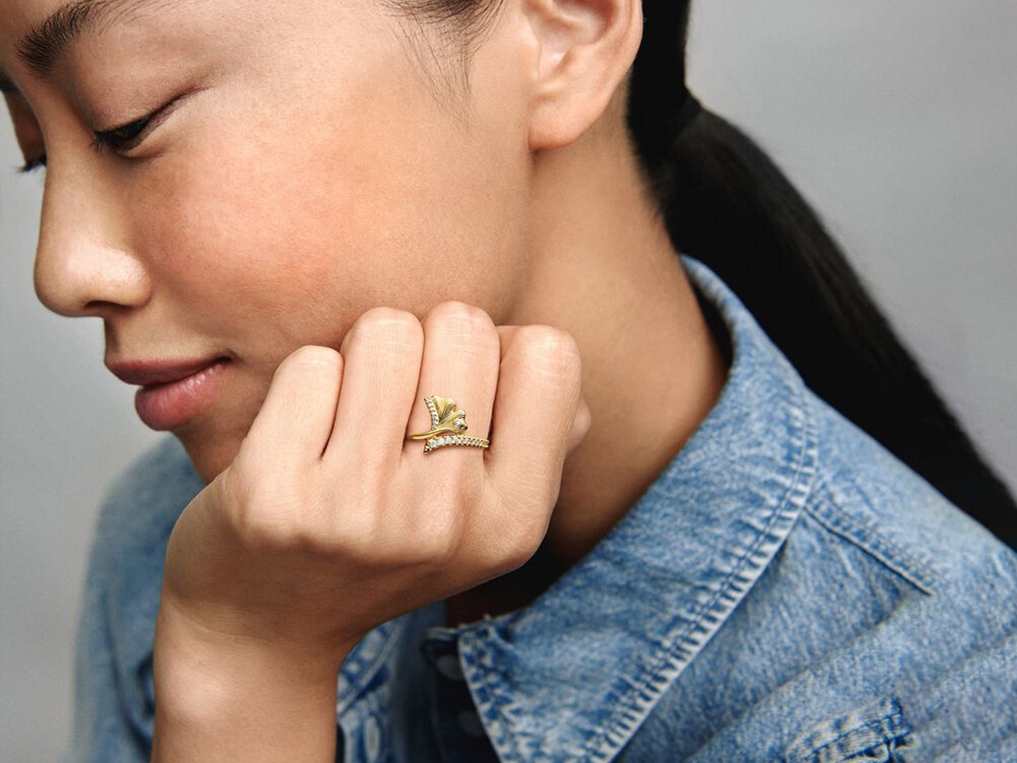 Ginkgo Dance Ring