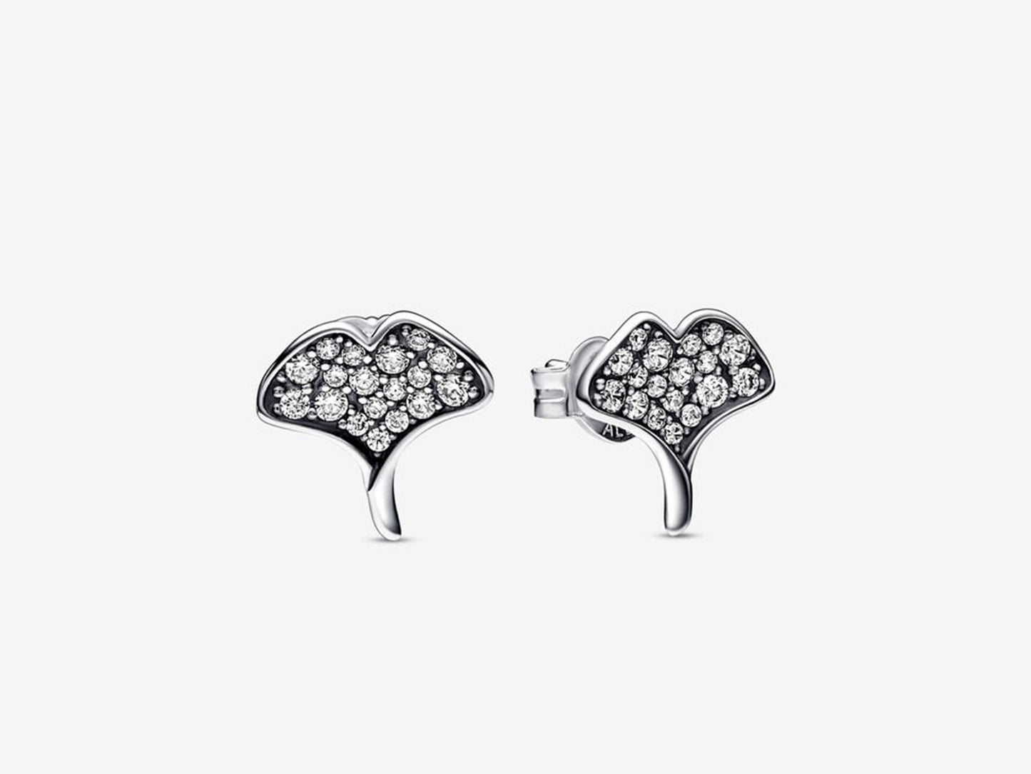 Ginkgo Elegance Stud Earrings