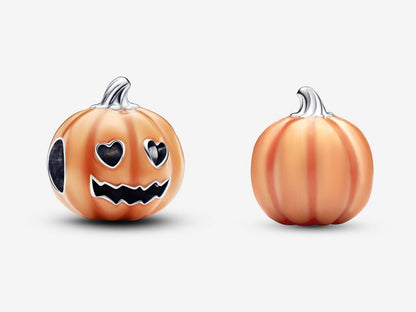 Glow-in-the-dark Spooky Pumpkin Charm