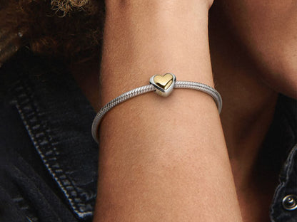 Golden Heart Charm