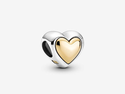 Golden Heart Charm