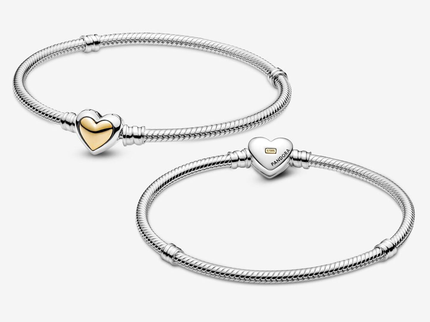 Golden Heart Clasp Bracelet
