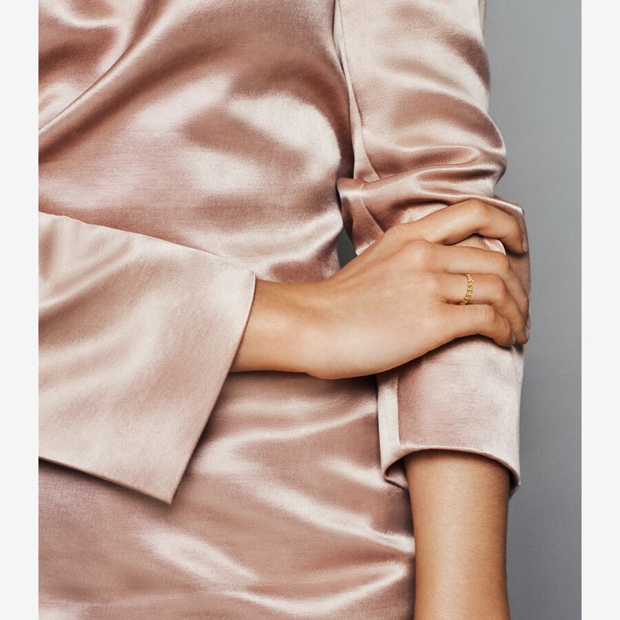 Golden Heart Ring
