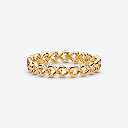 Golden Heart Ring