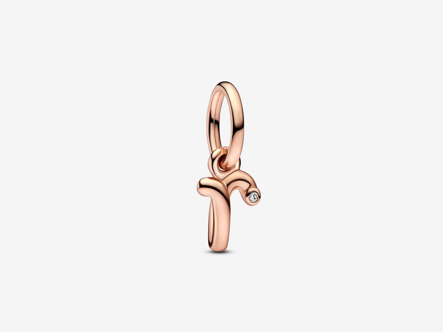 Letter R Script Alphabet Dangle Charm
