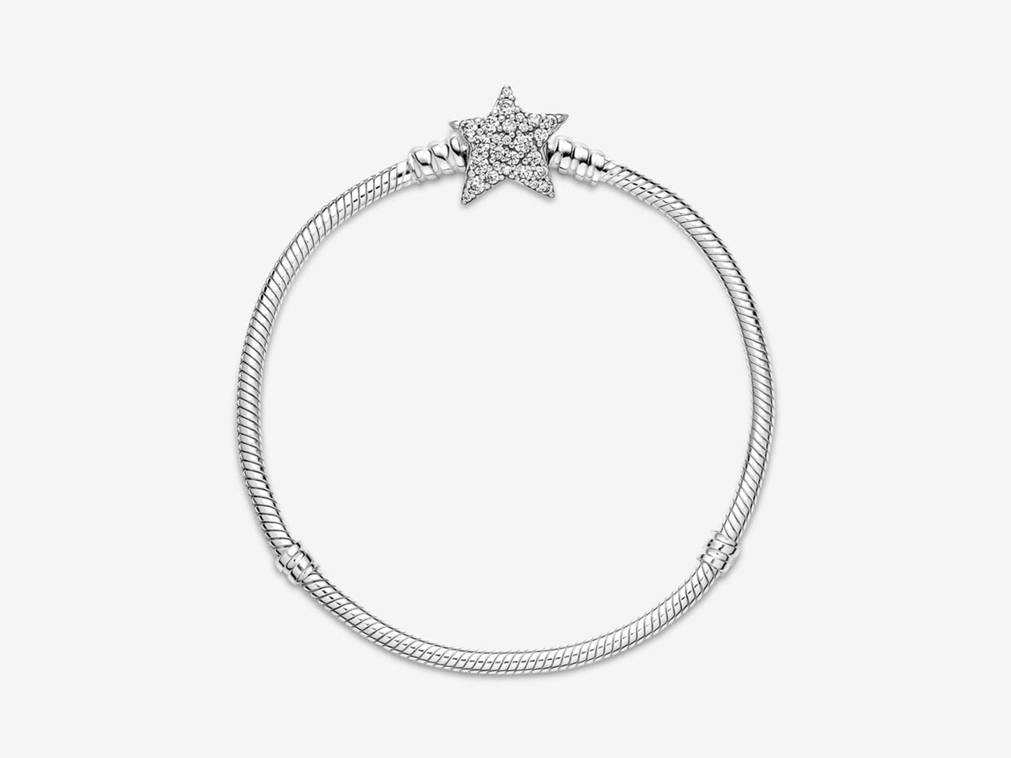 Asymmetric Star Clasp Snake Chain Bracelet