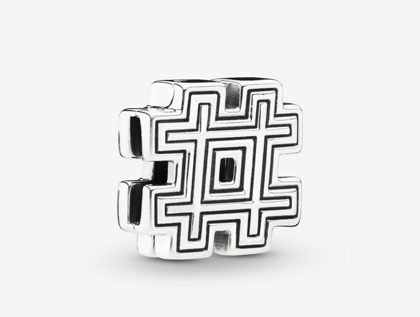 Grid Symbol Clip Charm