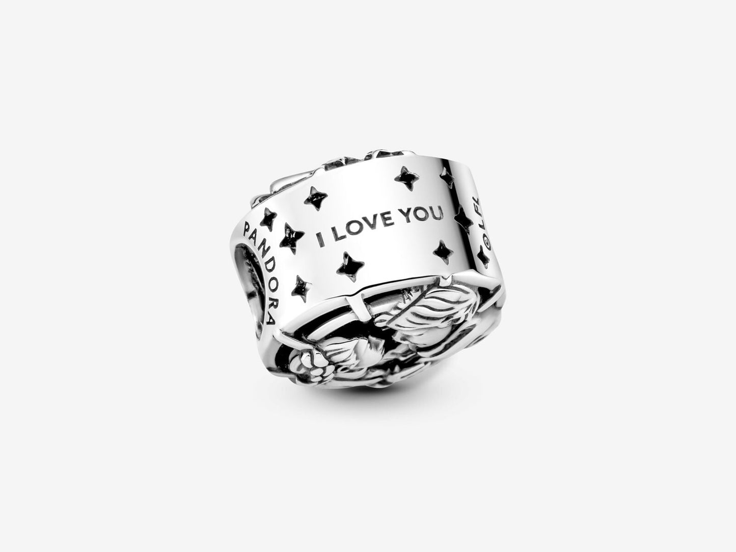 Han Solo & Leia Kiss Charm
