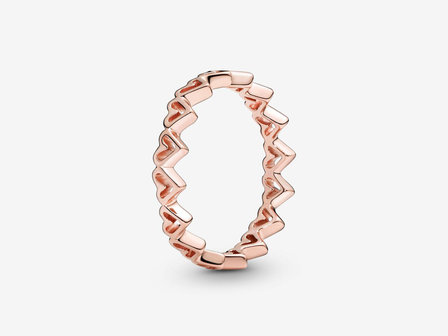 Hand-Drawn Heartstack Ring