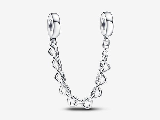 Linked Hearts Safety Chain