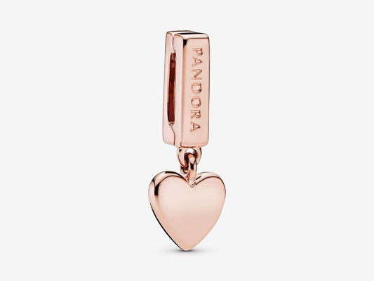 Chic Heart Clip Charm