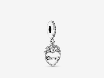 Heart Princess Tiara Charm