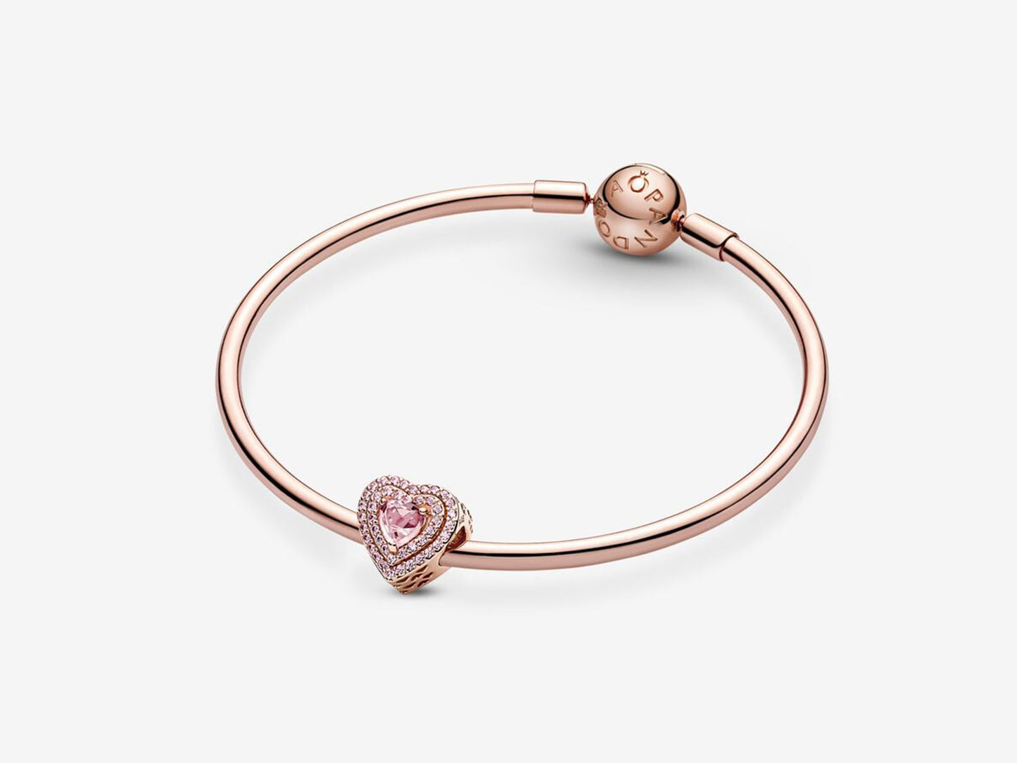 Sparkling Levelled Heart Charm