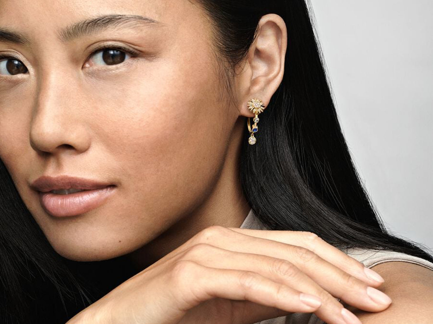Heavenly Hue Orbit Earrings