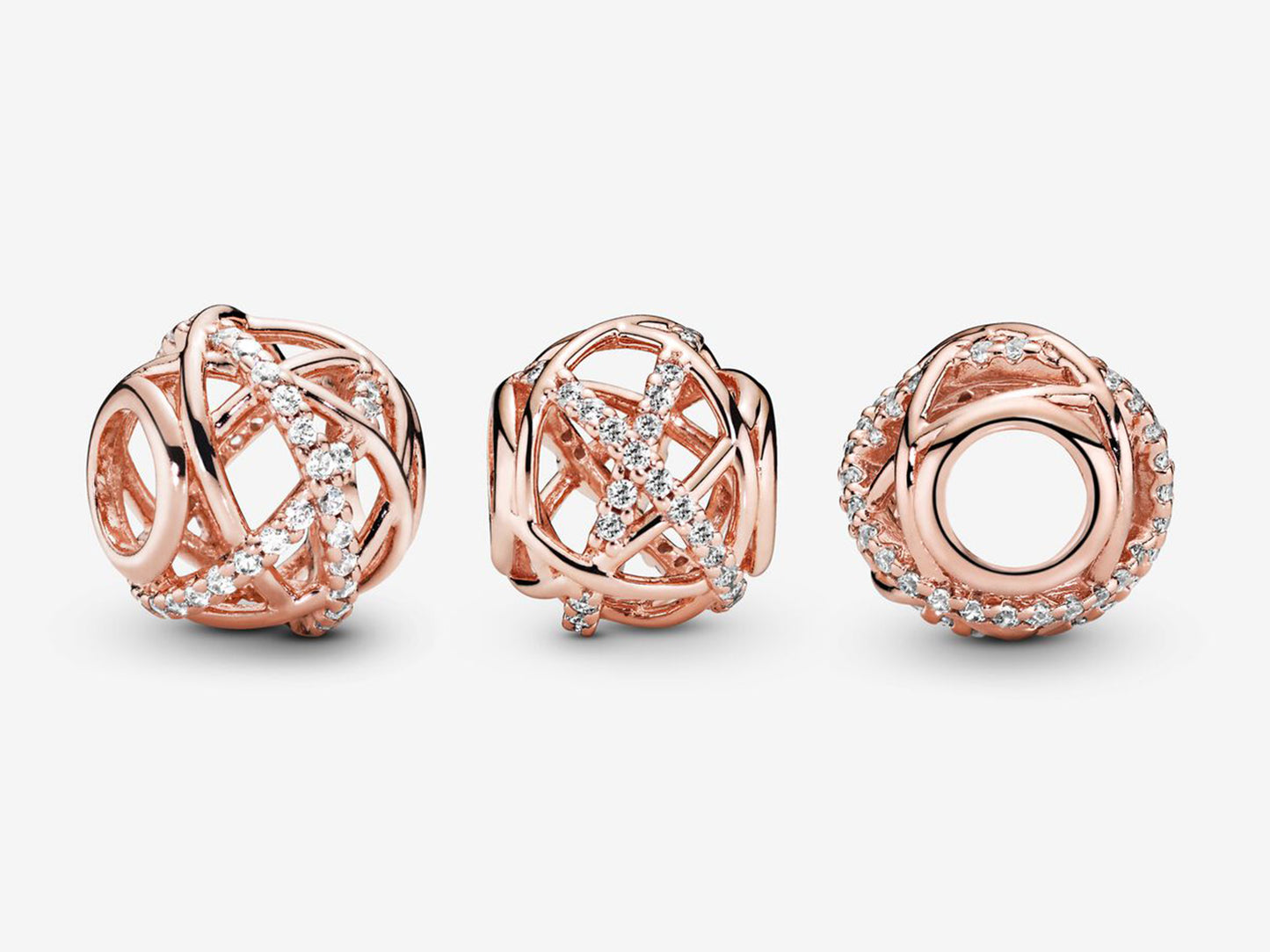 Sparkling & Polished Lines Charm
